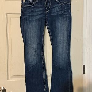 BKE Dark Blue Straight Leg Women's Jeans